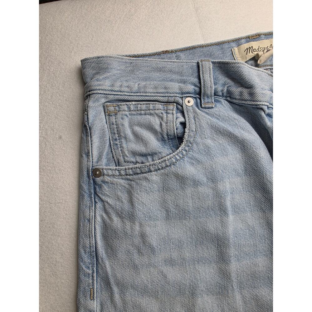 Madewell Super Wide Leg Jean Light Wash Size 28 - Picture 10 of 15